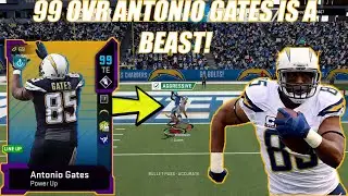 99 OVR LTD ANTONIO GATES IS A BEAST! Madden 20 Ultimate Team
