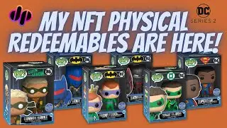 Just Got In My DC Series 2 Funko NFT Physical Redeemables | Is This An Underrated Set?!