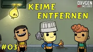 Einfache L&ouml;sung gegen Keime! CCC #03 - Oxygen Not Included QoL Mk2 - 4k