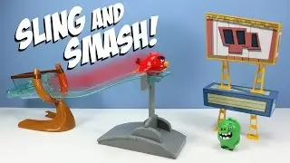 The Angry Birds Movie Sling and Smash Track Set Toy Spin Master