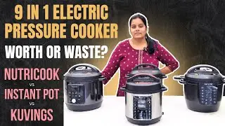 Best Electric Pressure Cookers | ప్రెషర్ కుకర్స్ ఫుల్ రివ్యూ  | Instant Pot vs Nutricook vs Kuvings