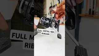 Rekomendasi reel 100 ribuan full metal #mancing #fishing #mancingmania #reelpancing