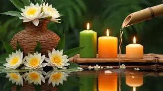 Beautiful Relaxing Piano Music + Gentle Water Sounds 🌿 Calm Mind, Deep Sleep, Stress Relief