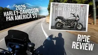Ripping the 2025 Harley-Davidson Pan America ST around Raleigh!