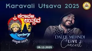 Daler Mehandi live concert at karwar for karavali utsav 2025
