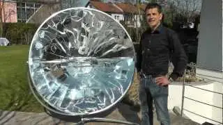 Solarkocher und Solargrill erkl&auml;rt von Gerhard Spannbauer.MTS
