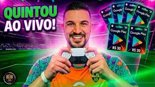 🚨QUINTOU AO VIVO NO EFOOTBALL 2026 MOBILE, JOGANDO COM GAMEPAD + AVALIA&Ccedil;&Atilde;O DE TIMES + GIFTS GR&Aacute;TIS