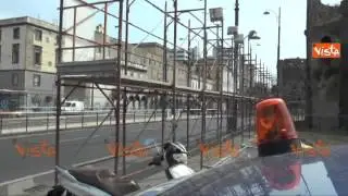 NAPOLI TORRI ARAGONESI, LE IMMAGINI DEL DEGRADO