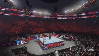 WWE 2K25 Aj styles vs Cmpunk WORLD heavyweight championship