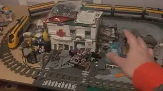 LEGO BEACH TOWN - Studside Heights | Dec 2021 Update (Pt 1) | Maniac4Bricks