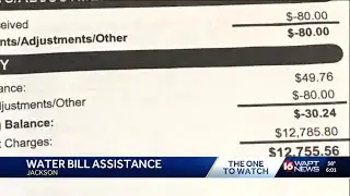 Water bill assistance
