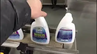 Automatic Wrap around & Double Side Labeling Machine for Round JarsBottles