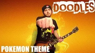 Pokemon Theme Song Guitar Cover w/ Solo by Doodles