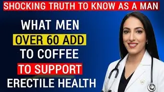 WHAT MEN OVER 60 ADD TO COFFEE TO SUPPORT ERECTILE HEALTH