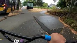 Bus and BMX Commute