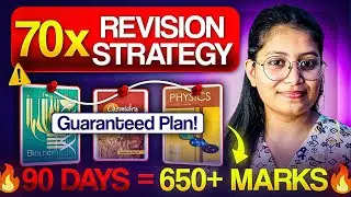 How I Revised NEET Syllabus **70 Times**📚🔥 Scored 620 marks✅| NEET 2026 Last 90 Days Study Plan 🚀