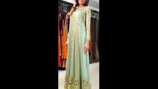 Best Pakistani and Indian Designer Party Dresses 2016-2017