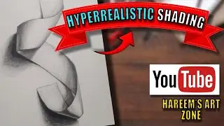 Hyperrealistic shading| 3d shading objects step by step| satisfying art|