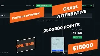 Functor Network Airdrop Like Grass $1000 for Early Users
