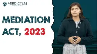 Mediation Act, 2023