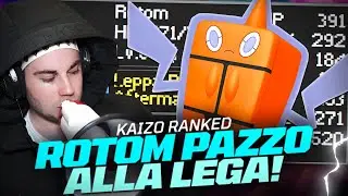 LEGA POK&Eacute;MON CON IL ROTOM IMPROBABILE! | KAIZO RANKED POKEMON ITA