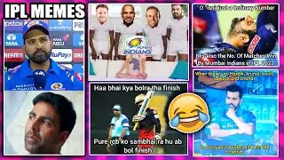 RCB vs DC & MI vs LSG MEMES are EPIC ! 😂