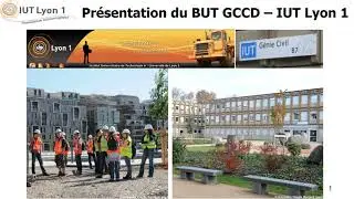 Présentation de l’admission en BUT et de la poursuite d’études du département GCCD (2021)