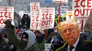 Массовые протесты в США против ICE ➡️ Смотрю видео за донаты (СТРИМ)