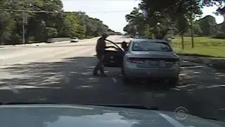 Dash cam video shows Sandra Bland's traffic stop