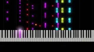 Here I come - DOORS OST Roblox (Seek Chase) - Piano Tutorial