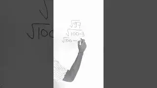 Square root of non perfect square | easy and Quick #shorts #maths