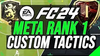 EA FC 24 - META RANK 1 Custom Tactics & Formations (& Full Instructions)