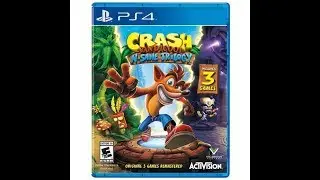 Crash Bandicoot N. Sane Trilogy PS4 pro gameplay 4K 30fps