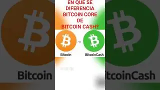 Cual es la diferencia entre Bitcoin BTC y Bitcoin Cash BCH?