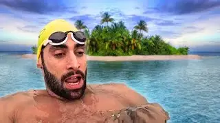 NADEI de uma ILHA at&eacute; a PRAIA - Fuga das Ilhas 2024