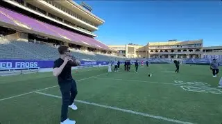 Scump Playing Catch with Patrick Mahomes 🤯 #scump