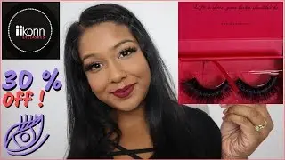 3 MONTH UPDATE with the IIKONN mink eyelashes