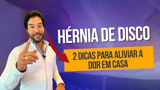 Herniated Disc - 2 Tips to Relieve Pain at Home!