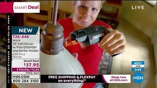 Worx 20Volt Driver with Flex Extender and Screw Holder