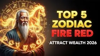 Top 5 Chinese Zodiac Signs That Will Attract Wealth in 2026 🔥 Fire Horse Year