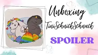 ✨️ SPOILER ✨️Diamond Painting🌈Unboxing☆  OSTERBOX mit  Tini SchnickSchnack & Pummeleinhorn