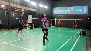 Mabar Boss Badminton Hall ( Takim/Dadang 🆚 Bram/Rudi) 