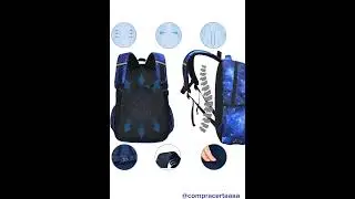 Mochila escolar infantil menino