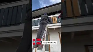 Maler. #maling #maler #hus #balkong
