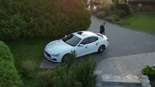 Para Młoda przyjeżdza do Sali Weselnej. Maserati do ślubu.  @StudioTransvimed