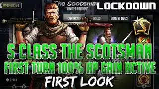 TWD RTS: S Class The Scotsman, 1st Turn 100% AP Gain Active - Walking Dead: Road to Survival Leaks