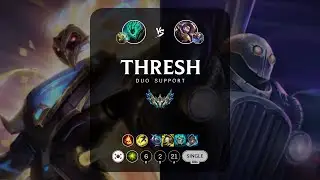 Thresh Support vs Blitzcrank - KR Challenger Patch 13.15