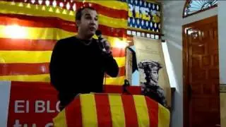 Dimas Montiel a l'Aplec de la Marina al Castell de D&eacute;nia