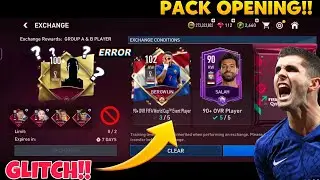 GLITCH!! WORLD CUP EXCHANGE GLITCH FIFA MOBILE 22  | PACK OPENING WORLD CUP EVENT FIFA MOBILE 22