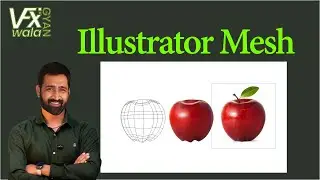 Illustrator Mesh Tool Tutorial | Create Realistic Shading & Gradients (Hindi)